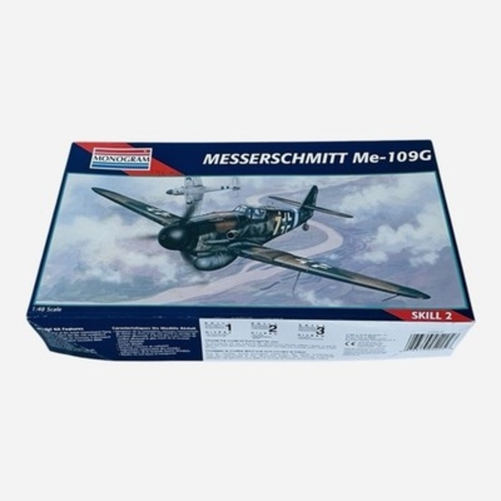 Monogram 1/48 Messerschmitt Me-109G WWII German Fighter Model Kit NIB
